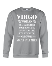 VIRGO WOMAN THE SWEETEST MOST BEAUTIFUL Crewneck Sweatshirt thumbnail