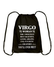 VIRGO WOMAN THE SWEETEST MOST BEAUTIFUL Drawstring Bag thumbnail