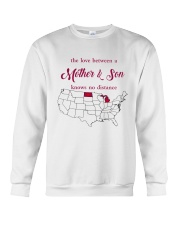 MICHIGAN NORTH DAKOTA THE LOVE MOTHER AND SON Crewneck Sweatshirt thumbnail