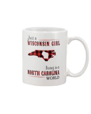 JUST A WISCONSIN GIRL IN A NORTH CAROLINA WORLD Mug thumbnail