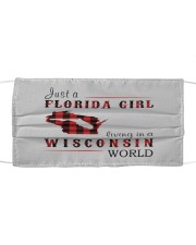 JUST A FLORIDA GIRL IN A WISCONSIN WORLD Cloth face mask thumbnail