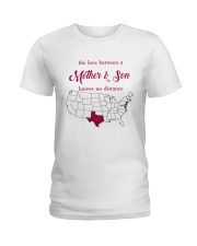TEXAS NEW JERSEY THE LOVE MOTHER AND SON Ladies T-Shirt thumbnail