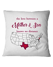 TEXAS NEW JERSEY THE LOVE MOTHER AND SON Square Pillowcase thumbnail