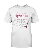 FLORIDA NEW JERSEY THE LOVE MOTHER AND SON Classic T-Shirt thumbnail