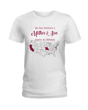MISSOURI CALIFORNIA THE LOVE MOTHER AND SON Ladies T-Shirt thumbnail