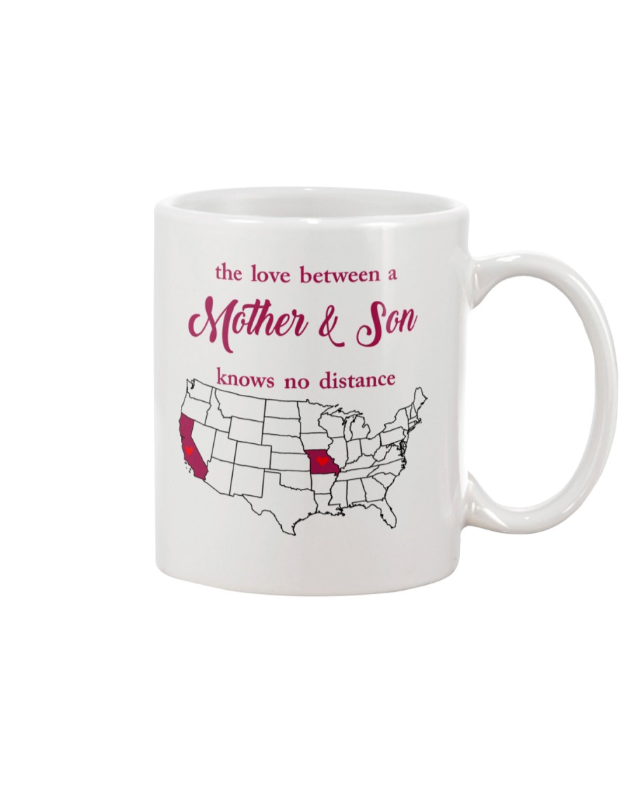 MISSOURI CALIFORNIA THE LOVE MOTHER AND SON Mug