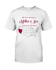 CALIFORNIA NEVADA THE LOVE MOTHER AND SON Classic T-Shirt thumbnail