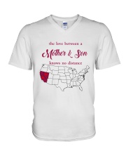 CALIFORNIA NEVADA THE LOVE MOTHER AND SON V-Neck T-Shirt thumbnail