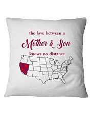 CALIFORNIA NEVADA THE LOVE MOTHER AND SON Square Pillowcase thumbnail