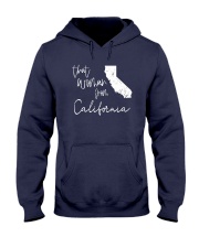 THAT WOMAN FROM CALIFORNIA Hooded Sweatshirt front