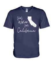 THAT WOMAN FROM CALIFORNIA V-Neck T-Shirt thumbnail