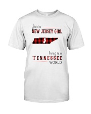 JUST A NEW JERSEY GIRL IN A TENNESSEE WORLD Classic T-Shirt thumbnail