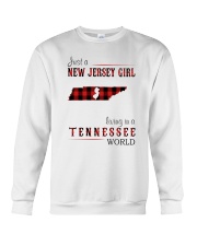JUST A NEW JERSEY GIRL IN A TENNESSEE WORLD Crewneck Sweatshirt thumbnail