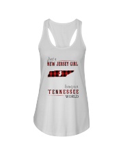 JUST A NEW JERSEY GIRL IN A TENNESSEE WORLD Ladies Flowy Tank thumbnail