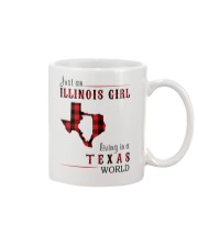 JUST AN ILLINOIS GIRL IN A TEXAS WORLD Mug thumbnail