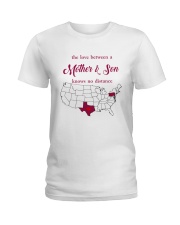 TEXAS PENNSYLVANIA THE LOVE MOTHER AND SON Ladies T-Shirt thumbnail