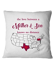 TEXAS PENNSYLVANIA THE LOVE MOTHER AND SON Square Pillowcase thumbnail