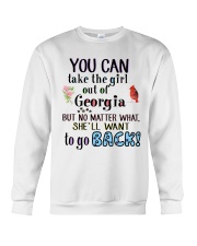 YOU CAN TAKE THE GIRL OUT OF GEORGIA Crewneck Sweatshirt thumbnail