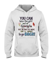 YOU CAN TAKE THE GIRL OUT OF GEORGIA Hooded Sweatshirt thumbnail