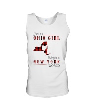 JUST AN OHIO GIRL IN A NEW YORK WORLD Unisex Tank thumbnail