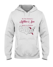 FLORIDA MICHIGAN THE LOVE MOTHER AND SON Hooded Sweatshirt thumbnail