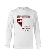 JUST A KENTUCKY GIRL IN A NEVADA WORLD Long Sleeve Tee thumbnail