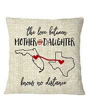 FLORIDA TEXAS THE LOVE MOTHER AND DAUGHTER Square Pillowcase thumbnail