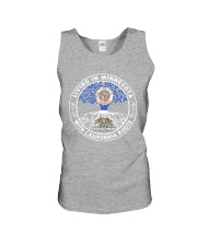 LIVING IN MINNESOTA WITH CALIFORNIA ROOTS Unisex Tank thumbnail