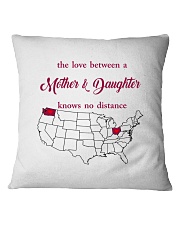 OHIO WASHINGTON THE LOVE MOTHER AND DAUGHTER Square Pillowcase thumbnail