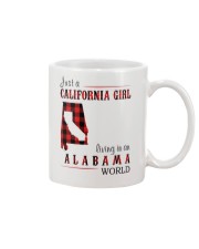 JUST A CALIFORNIA GIRL IN AN ALABAMA WORLD Mug thumbnail