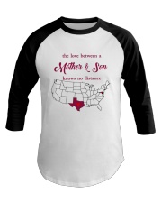 TEXAS MARYLAND THE LOVE MOTHER AND SON Baseball Tee thumbnail