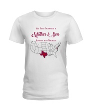 TEXAS MARYLAND THE LOVE MOTHER AND SON Ladies T-Shirt thumbnail