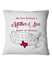 TEXAS MARYLAND THE LOVE MOTHER AND SON Square Pillowcase thumbnail
