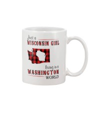 JUST A WISCONSIN GIRL IN A WASHINGTON WORLD Mug thumbnail