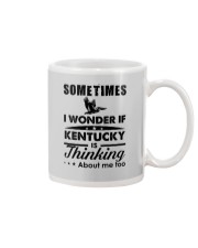 SOMETIMES I WONDER IF KENTUCKY IS THINKING Mug thumbnail