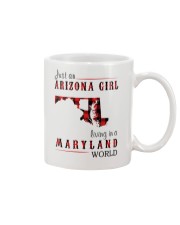 JUST AN ARIZONA GIRL IN A MARYLAND WORLD Mug thumbnail