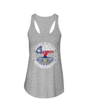 LIVING IN TEXAS WITH PENNSYLVANIA ROOTS Ladies Flowy Tank thumbnail