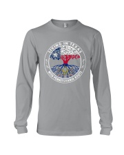 LIVING IN TEXAS WITH PENNSYLVANIA ROOTS Long Sleeve Tee thumbnail