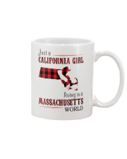 JUST A CALIFORNIA GIRL IN A MASSACHUSETTS WORLD Mug thumbnail