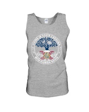 LIVING IN SOUTH CAROLINA WITH FLORIDA ROOTS Unisex Tank thumbnail