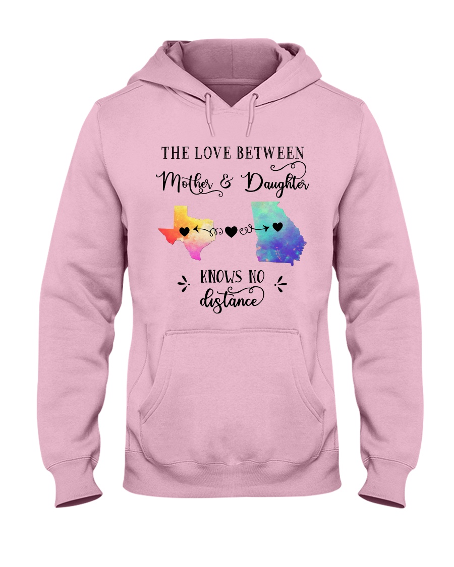 TEXAS GEORGIA THE LOVE MOTHER AND DAUGHTER Hooded Sweatshirt