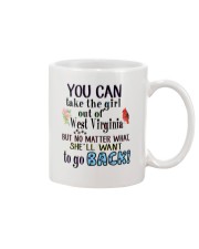 YOU CAN TAKE THE GIRL OUT OF WEST VIRGINIA Mug thumbnail