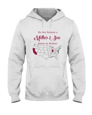 CALIFORNIA INDIANA THE LOVE MOTHER AND SON Hooded Sweatshirt thumbnail