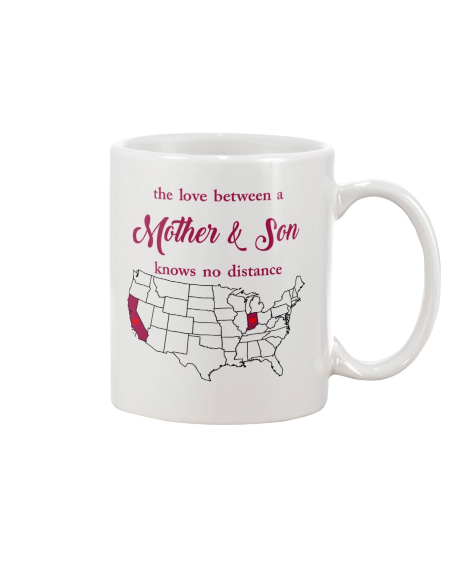 CALIFORNIA INDIANA THE LOVE MOTHER AND SON Mug