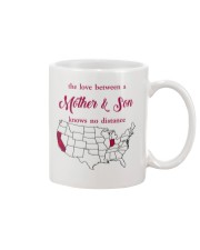 CALIFORNIA INDIANA THE LOVE MOTHER AND SON Mug front