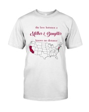 NEW JERSEY CALIFORNIA THE LOVE MOTHER AND DAUGHTER Classic T-Shirt thumbnail
