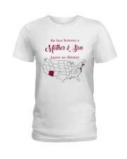 ARIZONA MASSACHUSETTS THE LOVE MOTHER AND SON Ladies T-Shirt thumbnail