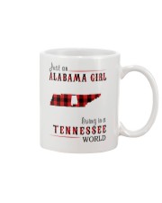 JUST AN ALABAMA GIRL IN A TENNESSEE WORLD Mug thumbnail