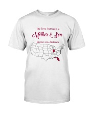 FLORIDA INDIANA THE LOVE MOTHER AND SON Classic T-Shirt thumbnail