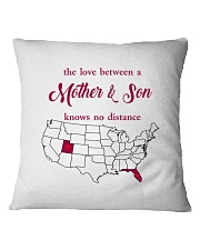 FLORIDA UTAH THE LOVE MOTHER AND SON Square Pillowcase thumbnail